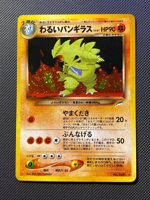 Dark Tyranitar Darkness and to Light 248/113