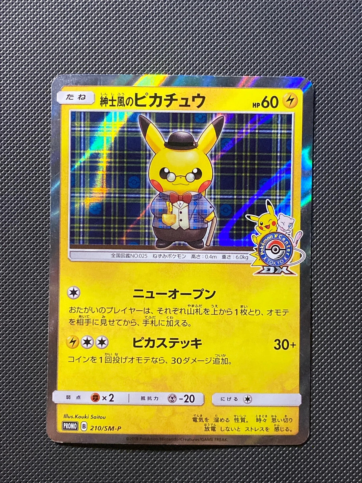 Pikachu Gentleman SMP 210