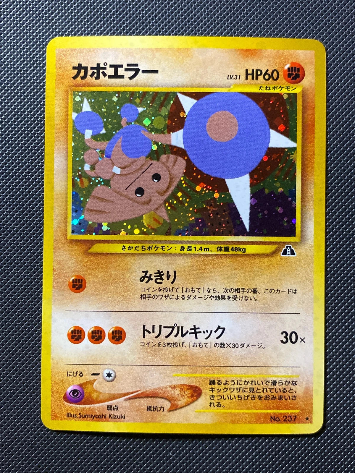 Hitmontop Crossing the Ruins 237/052
