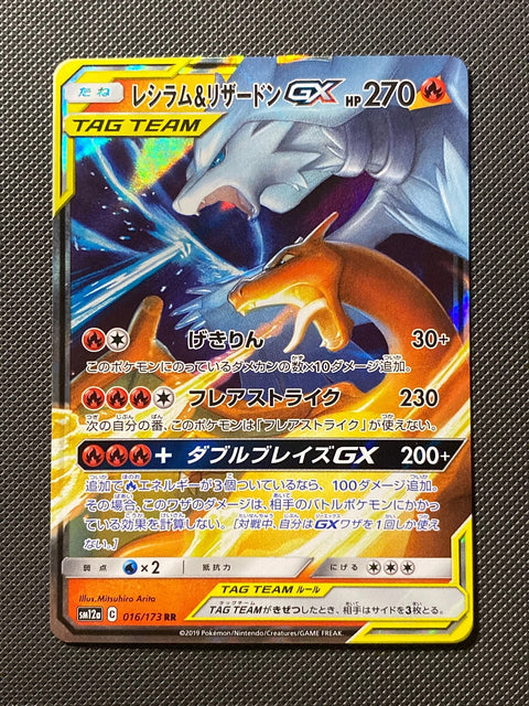 Reshiram et Dracaufeu-GX 016/173